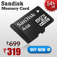 SanDisk 4GB Memory card