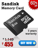 SanDisk 8GB Memory card