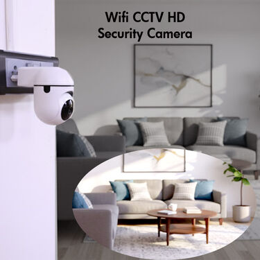 Wifi CCTV Security Camera With Plug In Design (CCTV28) Wifi CCTV Security Camera With Plug In Design (CCTV28)