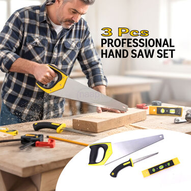 3 Pieces Professional Hand Saw Set (3PSS) 3 Pieces Professional Hand Saw Set (3PSS)