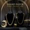 Golden Watch +2 Chain + Bracelet + Ring  (MGW2CBR19) Golden Watch +2 Chain + Bracelet + Ring  (MGW2CBR19)