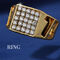 Golden Watch +2 Chain + Bracelet + Ring  (MGW2CBR19) Golden Watch +2 Chain + Bracelet + Ring  (MGW2CBR19)