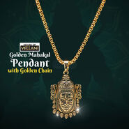 Golden Chain + Mahakal Pendant (MGJ45)