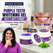 Purple Teeth Whitening Gel - Buy 1 Get 1 FREE (PTWGB)