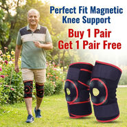 Perfect Fit Magnetic Knee Support Buy 1 Pair Get 1 Pair (KS05)