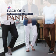 Pack of 3 Comfortable Pants (3SPT13)