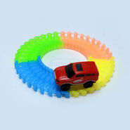 Magic Track Set With Car (NGRC)