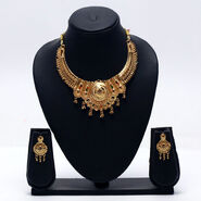 Shagun Golden Necklace Set (SGNS2)