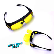 Wrap Around Night Vision Glasses B1 G1 Free (2NVCG2)