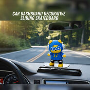 Car Dashboard Decorative Sliding Skateboard (CDSSM)