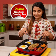 5 Cavity Multi Cooking Nonstick Pan (5CNP1)