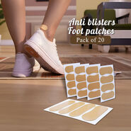 Anti Blisters Foot Patches Pack of 20 (FCR3)