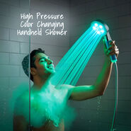 High Pressure Color Changing Handheld Shower (RSH3)