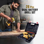 Double Battery Cordless Drill Set (DS4)