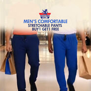 Men Comfortable Stretchable Pants BOGO(2CSP1)