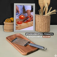 Stainless Steel Tomato & Vegetable Slicer (STVS)