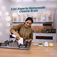 5 In1 Powerful Rechargeable Cleaning Brush (ECB3)