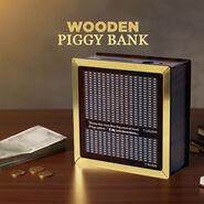 Wooden Piggy Bank (WPB5)