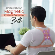 Unisex Silicon Magnetic Posture Corrector Belt (MPC4)