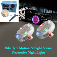 Bike Tyre Motion & Light Sensor Decorative Night Lights (TML3)