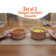 Set of 2 Designer Big Insulated Casserole (2DIC1)