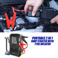 Portable 2 In 1 Jump Starter With Tyre Inflator (TI6)