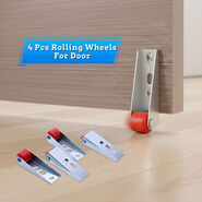 4 Pc Rolling Wheels For Door (4WD)