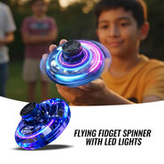 Flying Fidget Spinner with LED Lights (SPL)