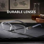 Rimless Adaptive Power Reading Glasses B1G2 Free (3ORG10)