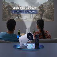 Full HD Ultra Bright Home Cinema Smart Android Projector With Screen Upto 250 Inches (HCP6)