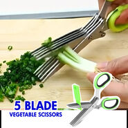 5 Blade Kitchen Scissor (KS6)