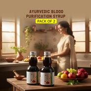 Ayurvedic Blood Purification Syrup Pack of 2 (NUTRA32)