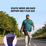 Sciatic Nerve And Back Support Belt Plus Size (SNB04)