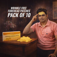 Wrinkle Free Forehead Patches Pack of 10 (CD-BCFP)