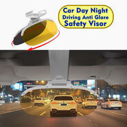 Car Day Night Driving Anti Glare Safety Visor (CDV2)
