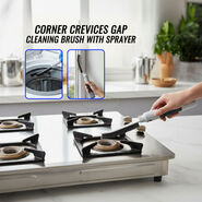 Corner Crevices Gap Cleaning Brush With Sprayer (GCB2)