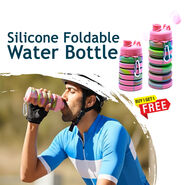 Silicone Foldable Water Bottle - Buy 1 Get 1 Free (2CSB1)