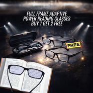 Full Frame Adaptive Power Reading Glasses Buy1 Get2 Free (3ORG11)