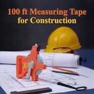 100 Ft Measuring Tape For Construction (MT01)