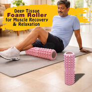 Deep Tissue Foam Roller For Muscle Recovery & Relaxation (YFR)