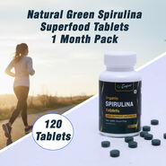 Green Spirulina Energy Tabs 1 Month Pack (NUTRA36)