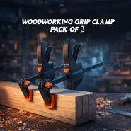 Woodworking Grip Clamp Pack Of 2 (WC01)