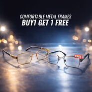 Comfortable Metal Frames Buy1 Get 1 Free (2MF6)