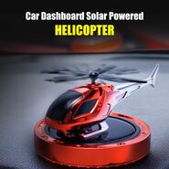 Car Dashboard Solar Powered Helicopter (CDSH)