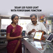 Solar LED Flood Light With Powerbank Function (LL41)