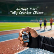 4-Digit Metal Tally Counter Clicker (4DTC)