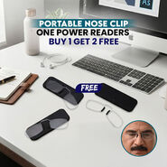 Portable Nose Clip Adaptive Power Readers Buy 1 Get 2 Free (3NCORG17)