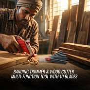 Banding Trimmer & Wood Cutter Multi-Function Tool With 10 Blades (BTT)