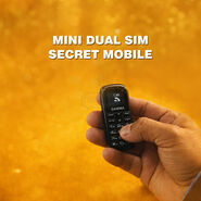 Mini Dual Sim Secret Mobile Phone (PMH19)