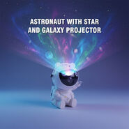 Astranaut With Star And Galaxy Projector (DL8)